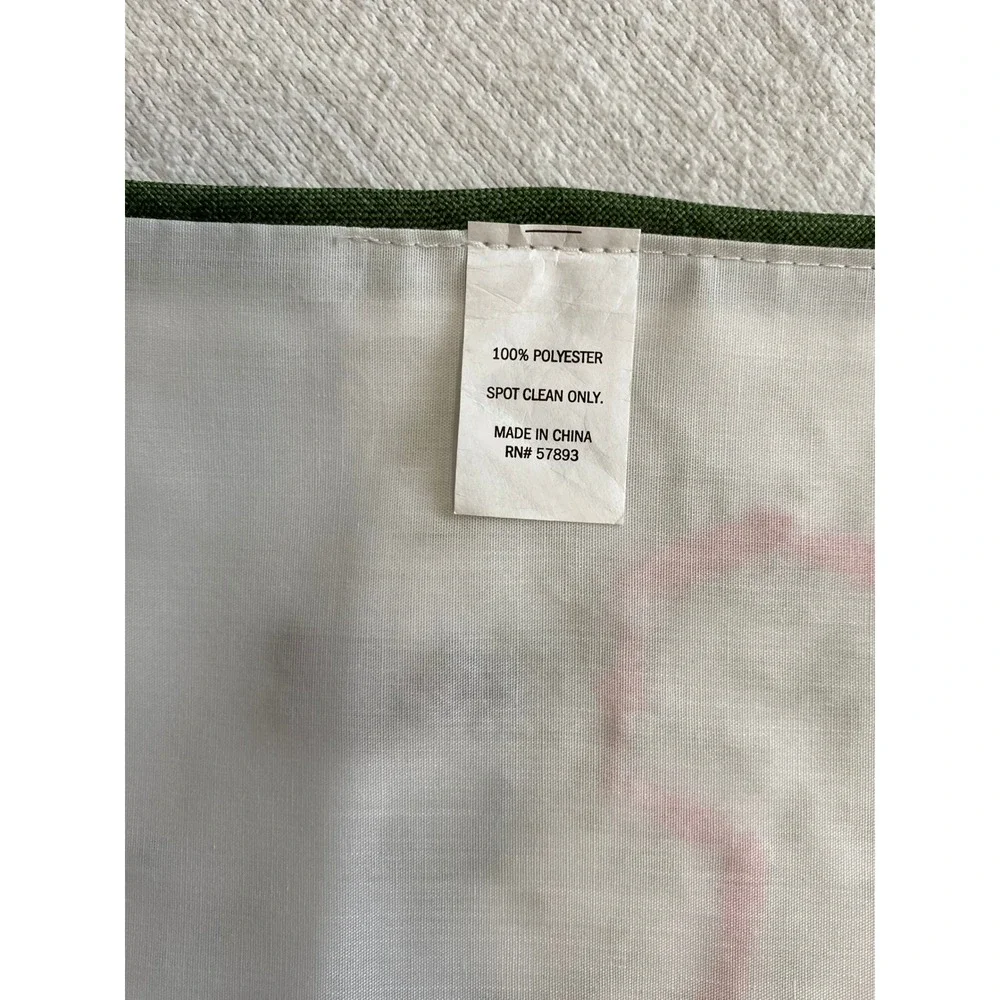 Holiday Tree‎ Sketch Table Runner 14x72 Embroidered Christmas Red Green White